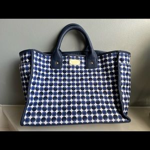 Tommy Hilfiger Handbag. Navy polka dot.